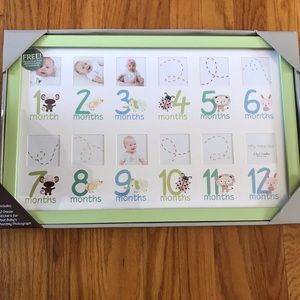 Brand New Baby’s Monthly Picture Frame